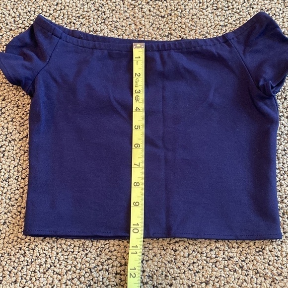 By Debra Navy Blue Skort & Wide Neck Set Size Girls Medium - Like New - Picture 7 of 7